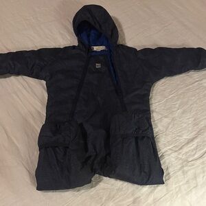 MEC toddler navy blue bunting snowsuit
